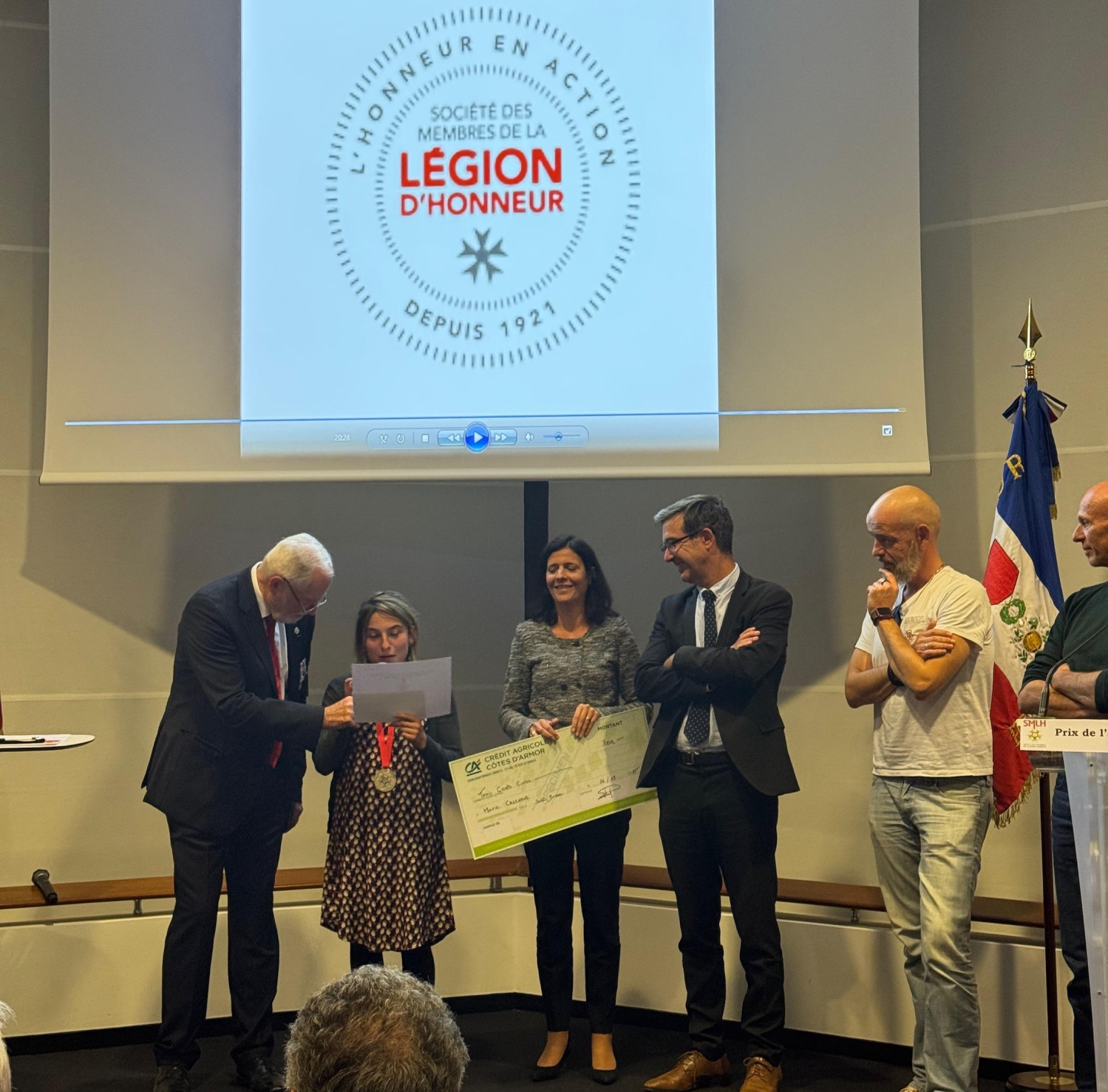 Remise du prix d'excellence
